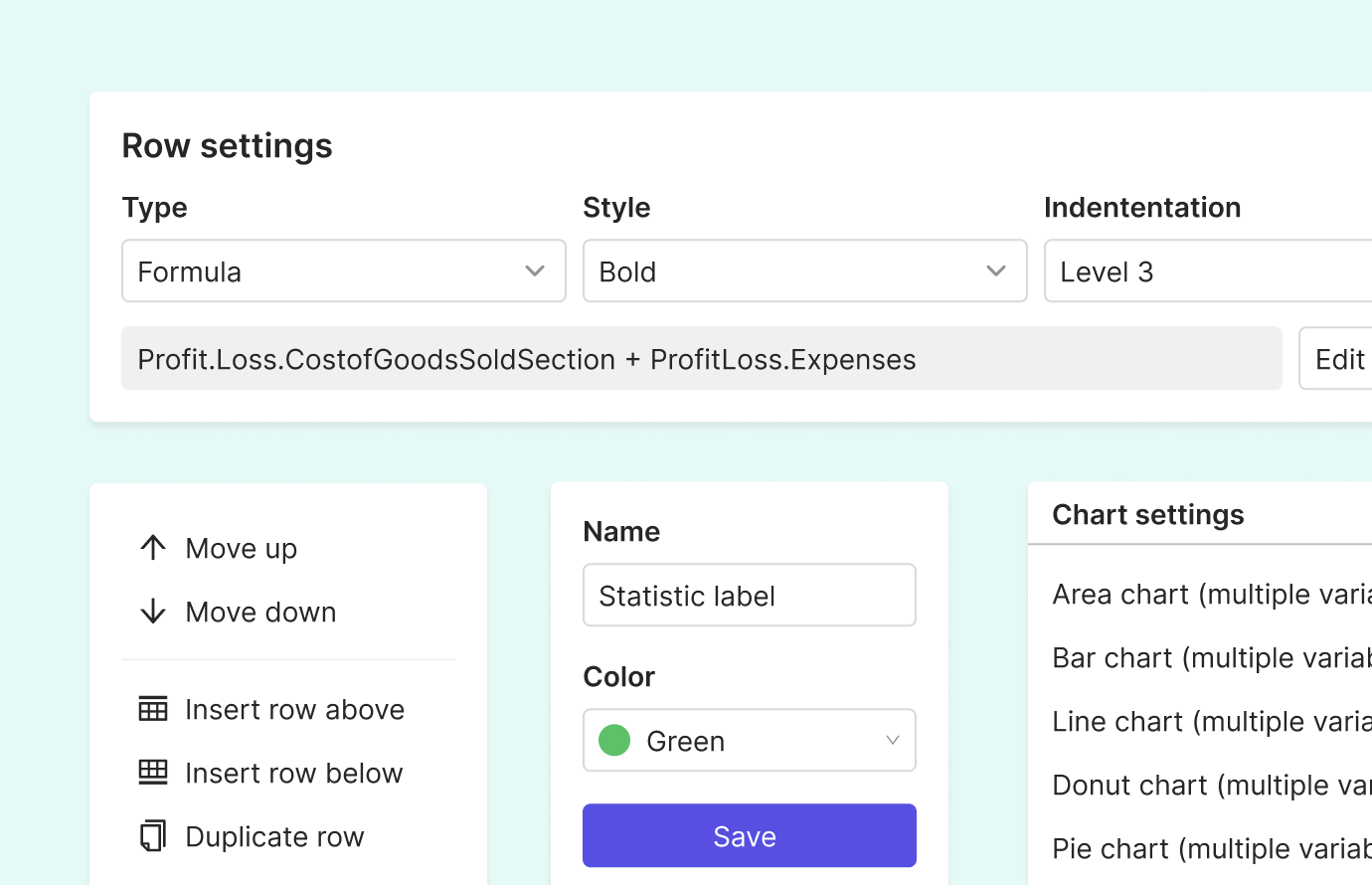 automated financial report