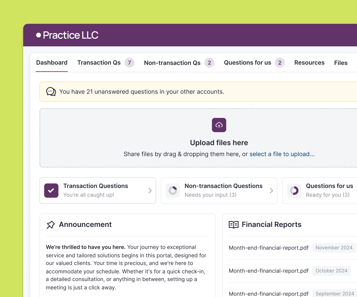 branded client portal