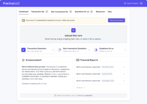 Keeper Client Dashboard