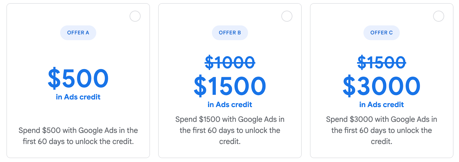 google ads pricing
