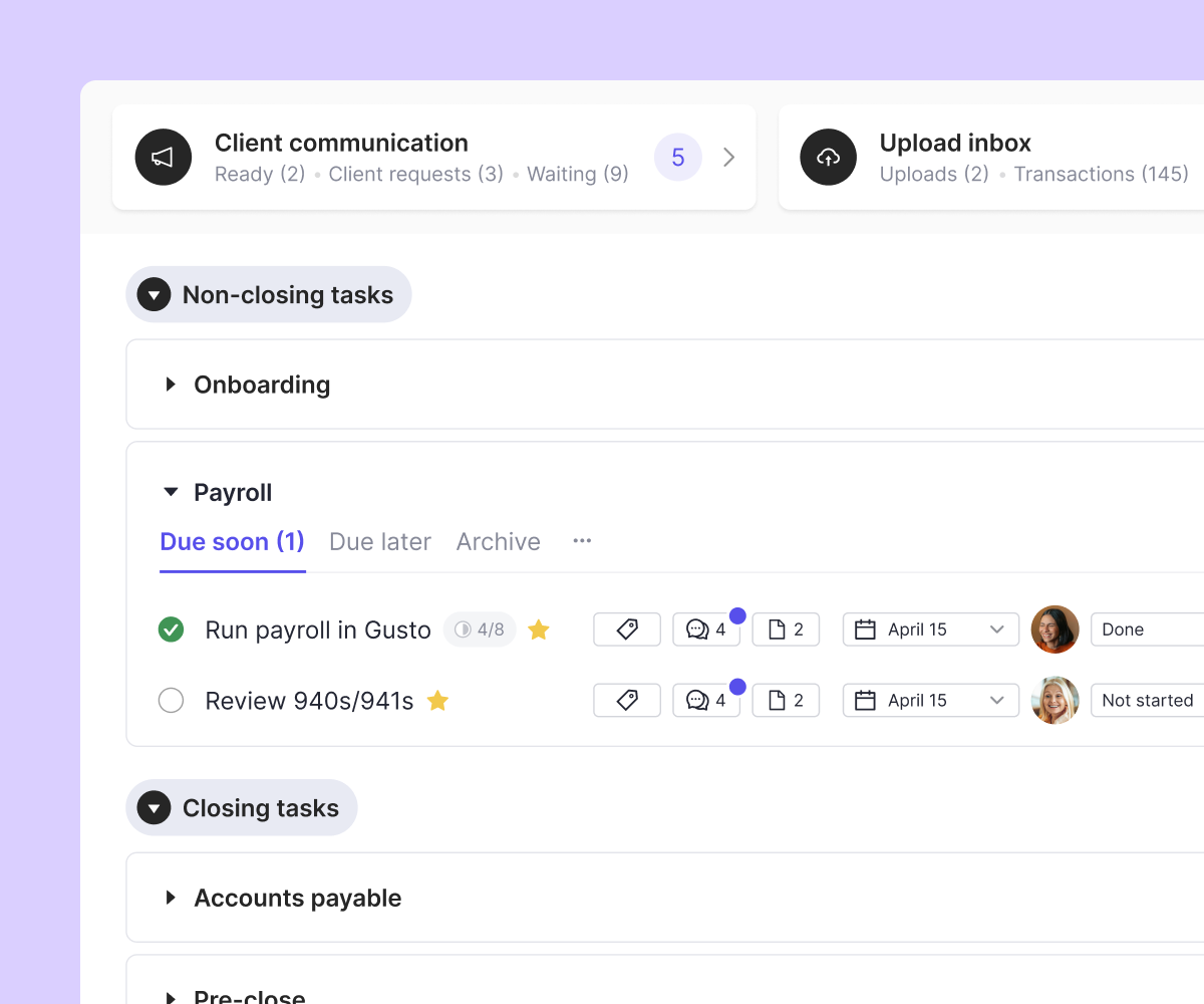 project and task management